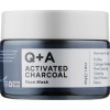 Q+A Activated Charcoal Face Mask - Маска для обличчя з активованим вугіллям