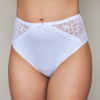 Nicoletta 63847-1 White - Батальні труси з мереживом (білий)