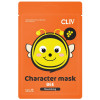 CLIV Character Mask Bee - Тканинна живильна маска "Бджілка"