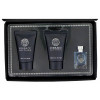 Versace pour Homme - Подарунковий набір (EDT5+S/G25+A/SH25)