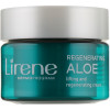 Lirene Moisture and Nourishment Smoothing and Nourishing Cream - Регенеруючий крем з ефектом ліфтингу "Алое та Олія Каріте"