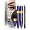 Keenwell Pack 2 Volum Lash 3X1 Mascaras + Eye Liner Pencil - Туш для об'єму вій + Вологостійкий олівець для очей