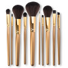 Bellapierre Professional Brush Set Gold - Професійний набір з 10 пензлів для макіяжу