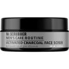 Mr.Scrubber Men's Care Routine Charcoal Face Scrub - Вугільний скраб для обличчя