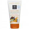 Apivita suncare kids face&body with apricot&calendula SPF50 - Дитяче сонцезахисний молочко для обличчя і тіла з абрикосом і календулою