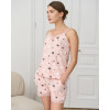 Nicoletta 62032 - Жіноча піжама молочна з дрібними зірочками
