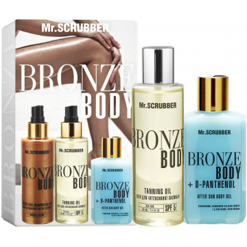Купити - Mr.Scrubber Gentle Sun Set - Набір для безпечної засмаги