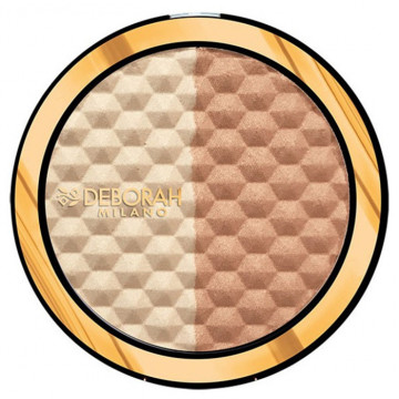 Купити - Deborah Metallic Duo Strobing Palette - Коректор для обличчя 2 в 1