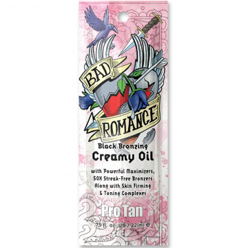 Купити - Pro Tan Bad Romance Black Bronzing Creamy Oil - Лосьйон для засмаги з бронзаторами