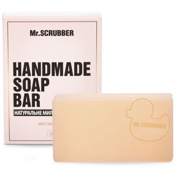 Купити - Mr.Scrubber Handmade Soap Bar "Mandarin" - Брускове мило ручної роботи в подарунковій коробці