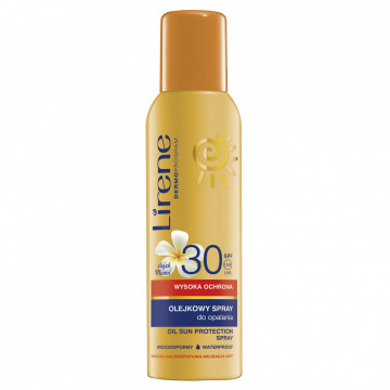 Купити - Lirene Oil Sun Protection Spray Waterproof SPF30 - Масло-спрей для захисту від сонця SPF30