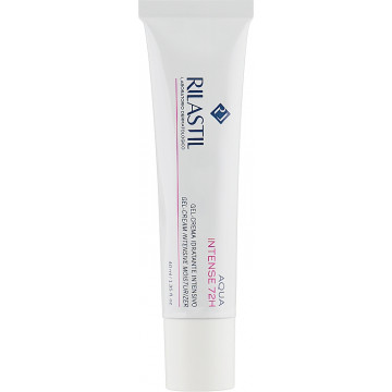 Купити - Rilastil Aqua Gel-Cream Intensive Moisturizer - Гель-крем для інтенсивного зволоження шкіри обличчя протягом 72 годин