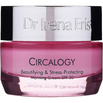 Купити - Dr. Irena Eris Circalogy Beautifying & Stress-Protection Morning Cream SPF 30 - Омолоджуючий денний крем проти стресу SPF 30