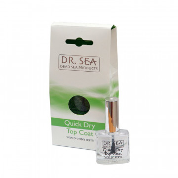 Купити - Dr. Sea Quick Dry Top Coat - Верхнє покриття для швидкого висихання лаку