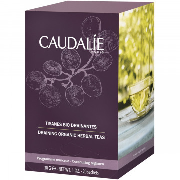 Купити - Caudalie Draining Organic Herbal Teas - Дренуючий трав'яний біо-чай