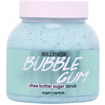 Купити - Hollyskin Shea Butter Sugar Scrub Bubble Gum - Цукровий скраб з маслом ши та перлітом