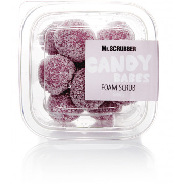 Купити - Mr.Scrubber Candy Babes Grape Foam Scrub - Пінний скраб для тіла