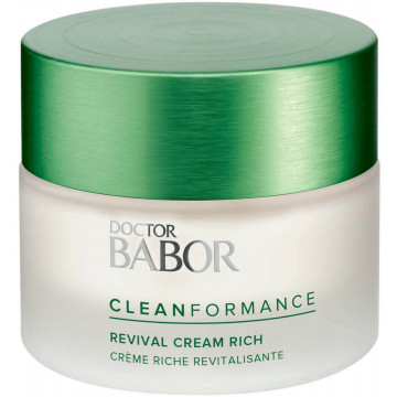 Купити - Babor Cleanformance Revival Cream Rich - Розгладжуючий живильний крем проти перших зморшок