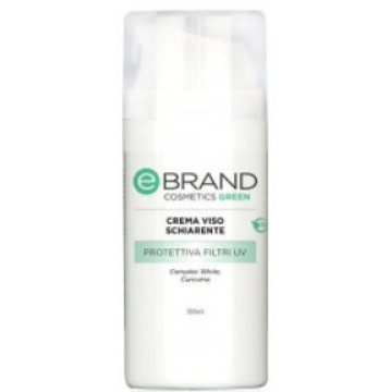 Купити - Ebrand Crema Viso Schiarente Protettiva - Крем проти пігментних плям з White-комплексом і куркумою