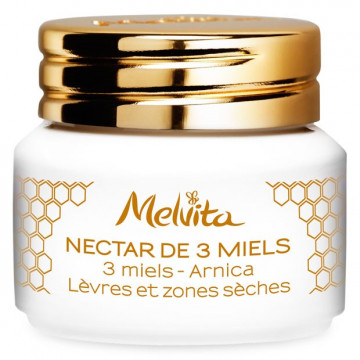 Купити - Melvita Apicosma 3 Honeys Nectar Lip Balm - Бальзам для губ 3 меда