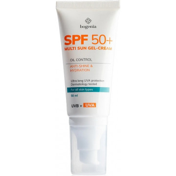 Купити - Bogenia Multi Sun Gel-Cream SPF 50+ - Солнезахисний крем для обличчя з високим СПФ