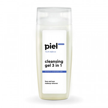 Купити - Piel Youth Defense Gel Demaquillant 3in1 Face And Eye Makeup Remover - Гель для зняття макіяжу для жирної та комбінованої шкіри