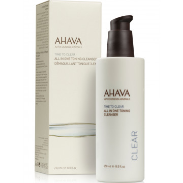 Купити - Ahava All In One Toning Cleanser - Засіб тонізуючий очищуючий "Все в одному"