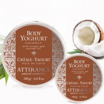 Купити - Attirance Coconut Body Yoghurt - Йогурт для тіла Кокос