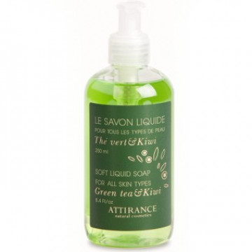 Купити - Attirance Green Tea & Kiwi Liquid Soap - Рідке мило Зелений чай і Ківі