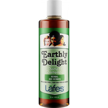 Купити - Lafe’s Earthly Delight Herbal Shampoo - Безсульфатний шампунь для волосся "Трав'яний"