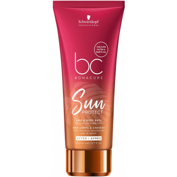 Купити - Schwarzkopf Professional Bonacure Sun Protect Hair & Body Bath - Шампунь для волосся і тіла