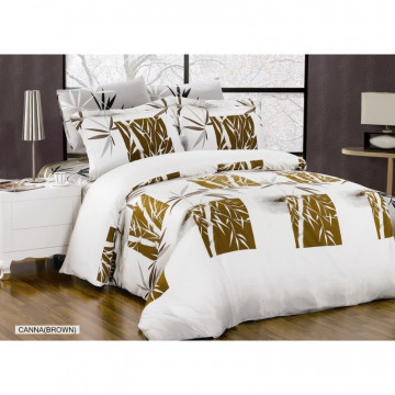 Купити - Arya Canna Brown - Двоспальний комплект