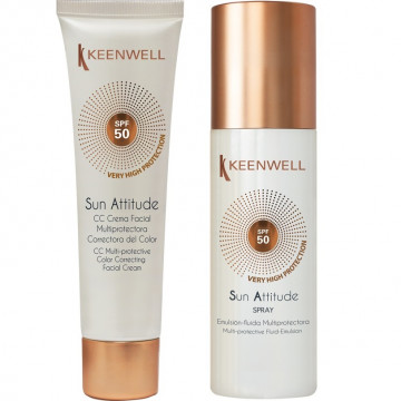 Купити - Keenwell Facial CC Cream SPF 50 + Fluid Emulsion SPF 50 - CC крем SPF 50 з тональним ефектом + Cпрей-флюїд для тіла SPF 50 Купити - Keenwell Facial CC Cream SPF 50 + Fluid Emulsion SPF 50 - CC крем SPF 50 з тональним ефектом + Cпрей-флюїд для тіла SPF 50