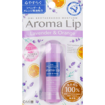 Купити - Omi Brotherhood Aroma Lip - Помада-бальзам для губ "Лаванда-цитрус"