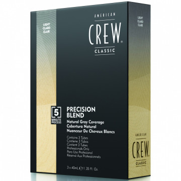 Купити - American Crew Precision Blend Light - Система маскування сивини Світлий (рівень 7-8)