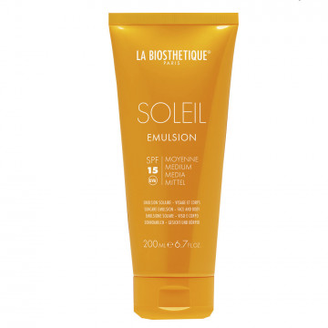 Купити - La Biosthetique Soleil Emulsion SPF 15 - Водостійка сонцезахисна емульсія SPF 15