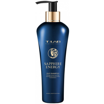 Купити - T-LAB Professional Sapphire Energy Duo Shampoo - Дуо-шампунь для зміцнення волосся