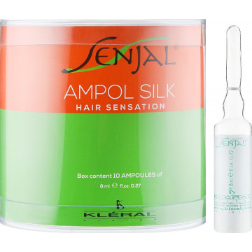 Купити - Kleral System Silk Senjal - Двофазні ампули для відновлення волосся