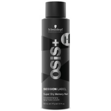 Купити - Schwarzkopf Professional Osis Session Label Super Dry Memory Net - Суперконцентрований лак для волосся