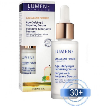 Купити - Lumene Excellent Future Dual Boost Age-Defying & Repairing Serum - Сироватка відновлююча проти старіння шкіри