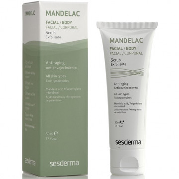 Купити - Sesderma Mandelac Scrub Face and Body - Скраб з мигдальною кислотою для обличчя і тіла