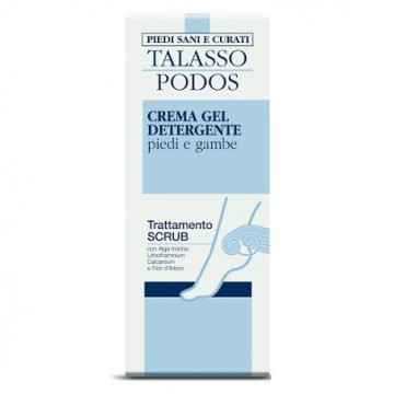Купити - GUAM Talasso Podos Crema Gel Detergente Piedi - Відлущуючий крем-скраб для ніг Таласо