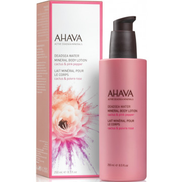 Купити - Ahava Deadsea Water Mineral Body Lotion Cactus & Pink Pepper - Лосьйон для тіла мінеральний Кактус і Рожевий перець