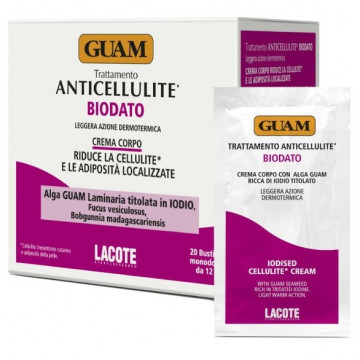Купити - GUAM Trattamento Anticellulite Biodato Crema Corpo - Антицелюлітний крем для тіла з підвищеним вмістом йоду