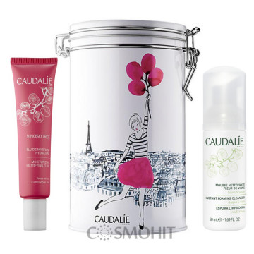 Купити - Caudalie Vinosource Matifying Fluid Set - Набір очищення і зволоження "Віносурс Зволожуючий матуючий флюїд"