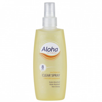 Купити - Aloha Sun Protection Clear Spray SPF 8 - Прозорий сонцезахисний спрей