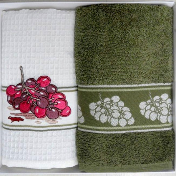 Купити - Pavia Grapes - Набор Полотенец