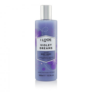 Купити - I Love Violet Dreams Body Wash - Гель для душу "Фіалкові мрії"