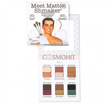 Купити - TheBalm Palettes Meet Matte Shmaker - Палетка тіней