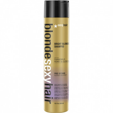 Купити - Sexy Hair Sulfate-Free Bright Blonde Shampoo - Шампунь коригує Сяючий Блонд без сульфатів
